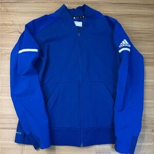 Adidas Women’s Royal Blue Squad Bomber Jacket